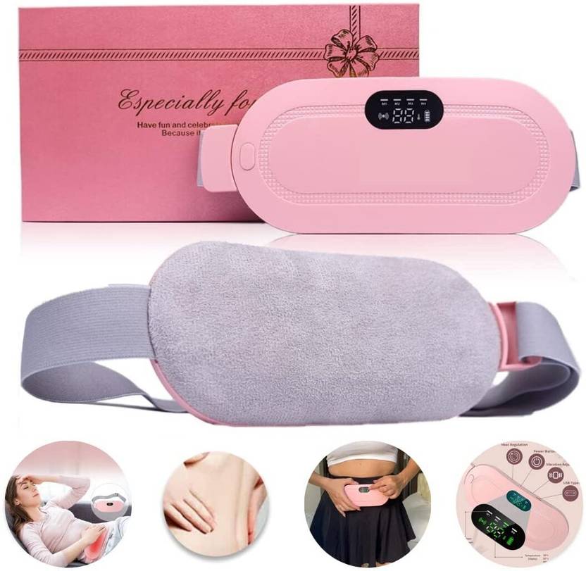 Rechargeable Period Cramp Simulator Pain Relief Massager with Heating Pad Device Slimming Machine