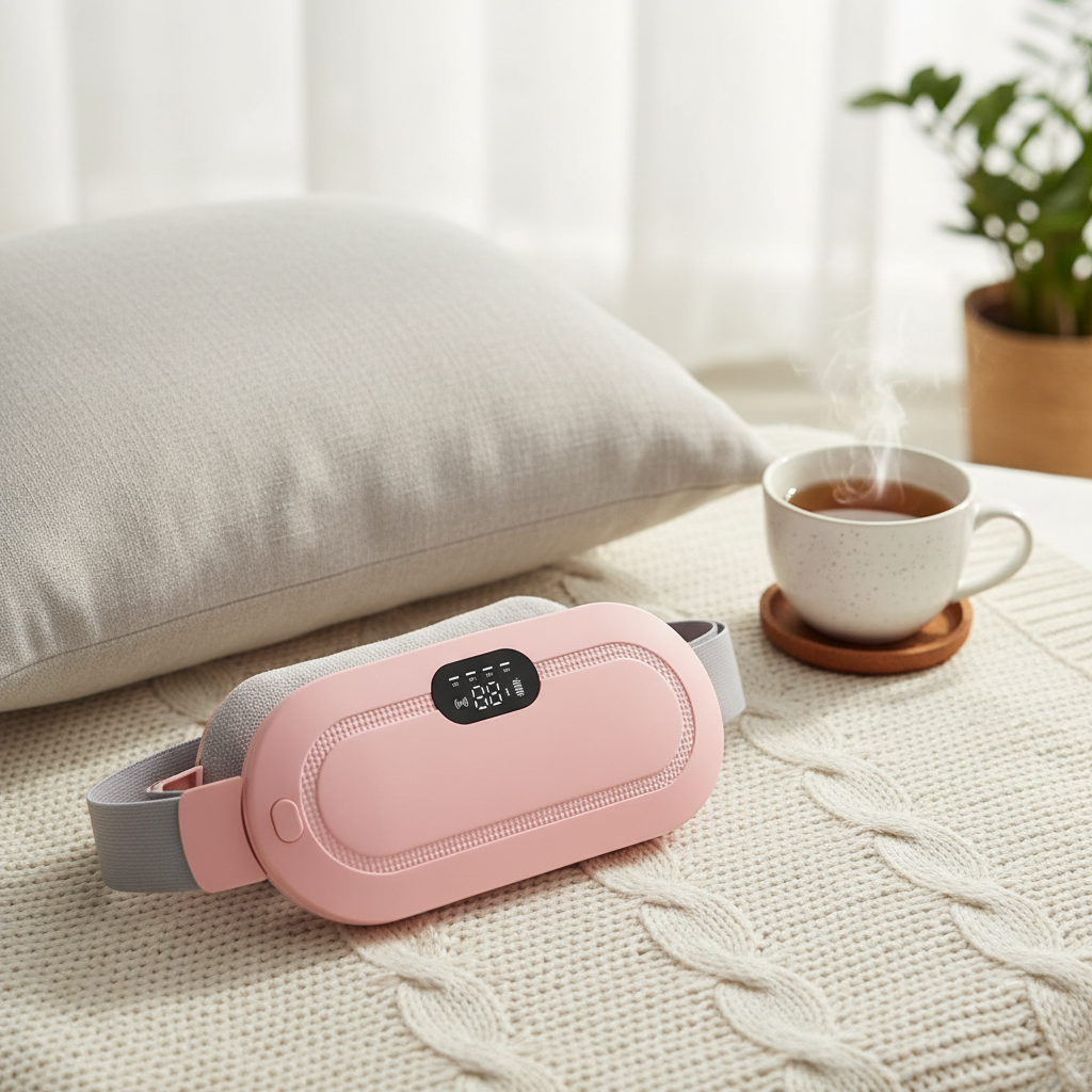 Period Pain Relief Device in Wellness Setting